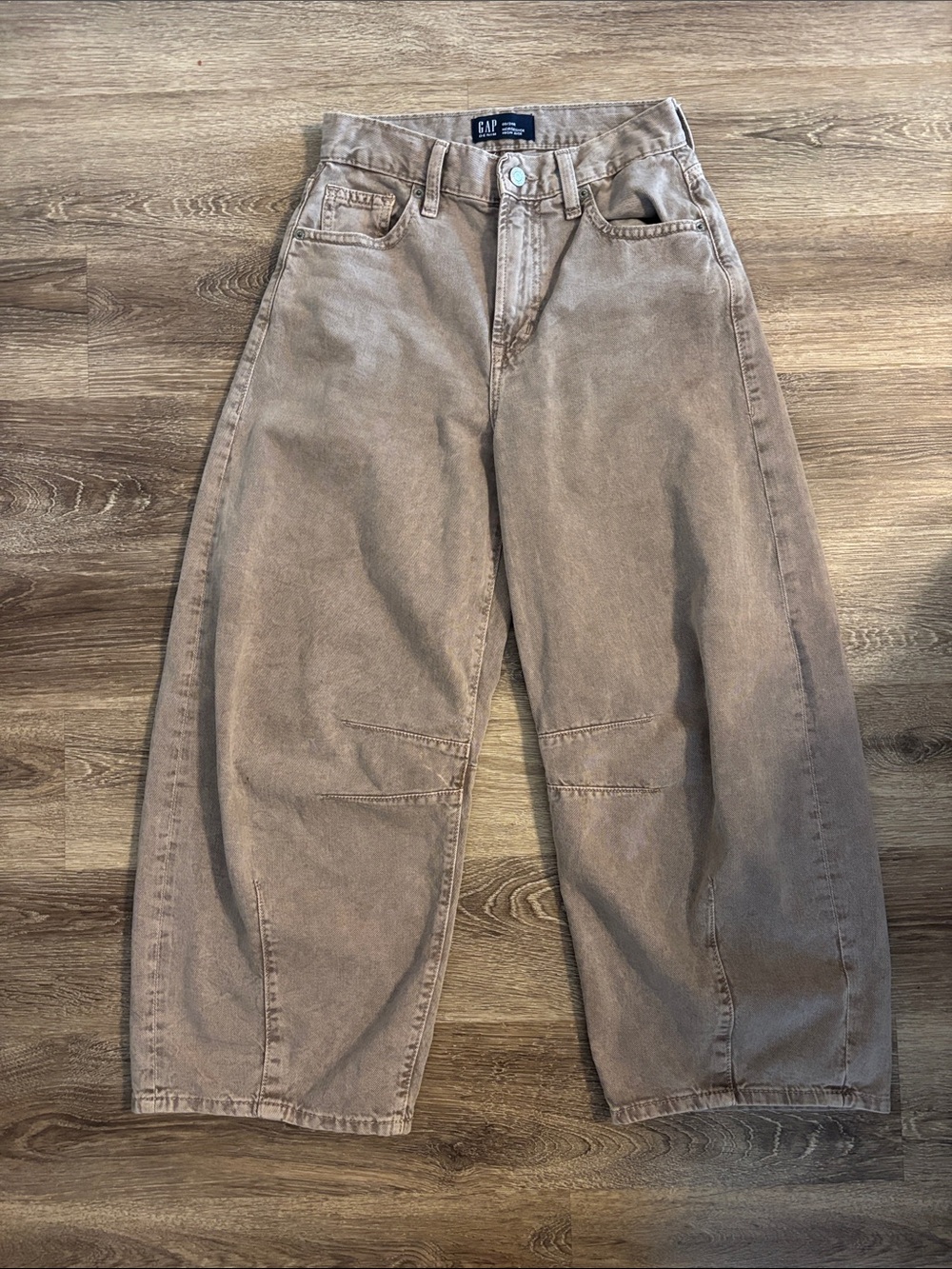 GAP Men's Relaxed Brown-Taupe Jeans Horseshoe High Rise